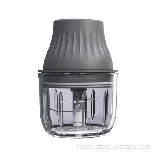 Portable 45W 3.7V Efficient Electric Garlic Chopper - Mini Food Mixer